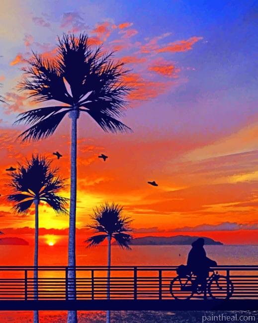 California Sunset Painting By Numbers Kits