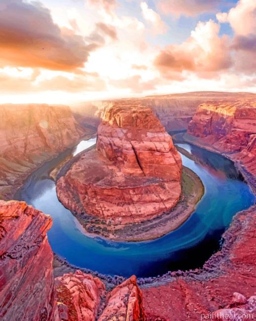 Canyon National Park Painting By Numbers Kits