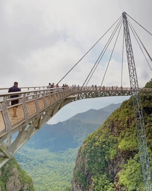 Langkawi Bridge Painting By Numbers Kits