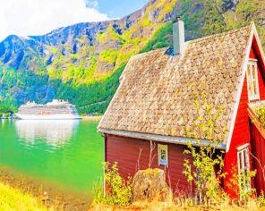 Norway Nature Painting By Numbers Kits