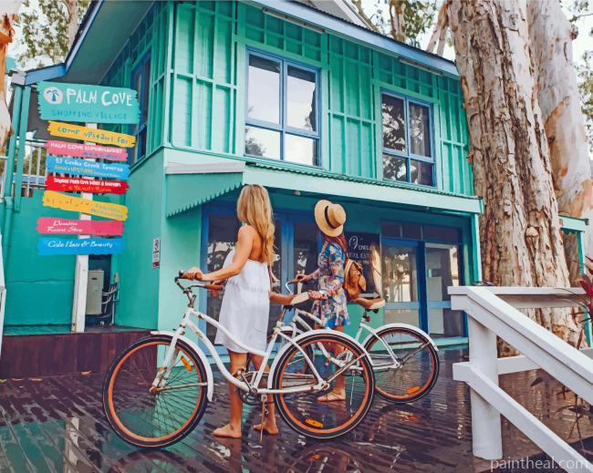 Palm Cove Jetty Painting By Numbers Kits