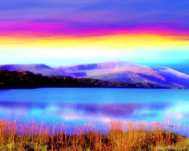 Colorful Sky Painting By Numbers Kits