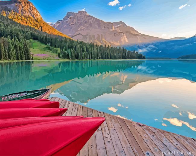 Landscape Canada Painting By Numbers Kits