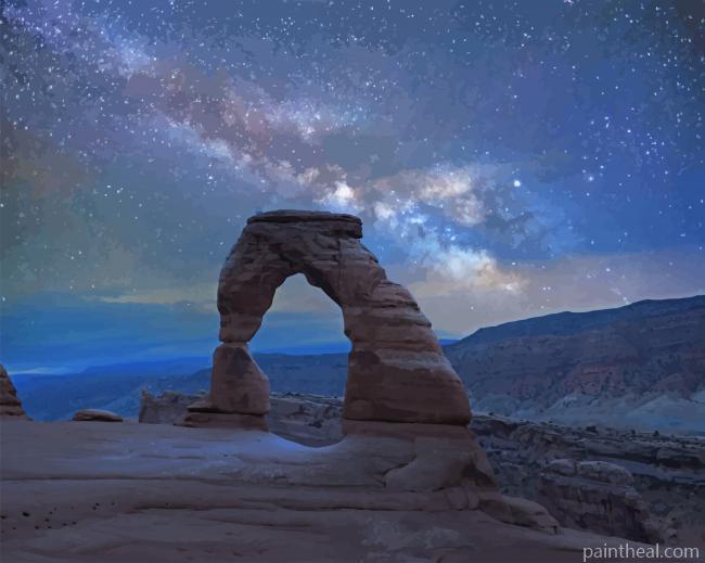 Utah Arch Painting By Numbers Kits
