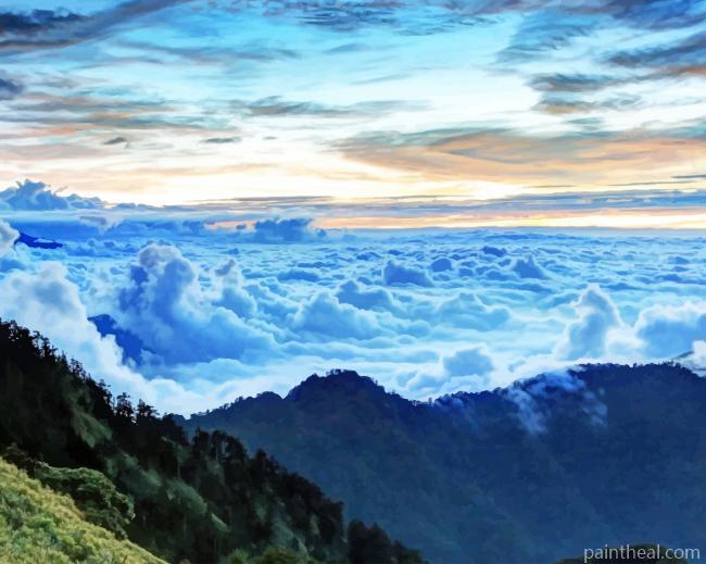 Cloudy Sky Painting By Numbers Kits