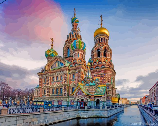 St Petersburg Painting By Numbers Kits