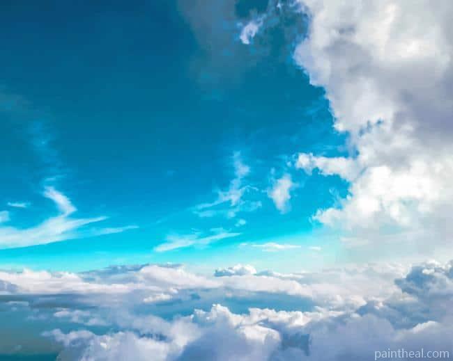 Aesthetic Clouds Painting By Numbers Kits