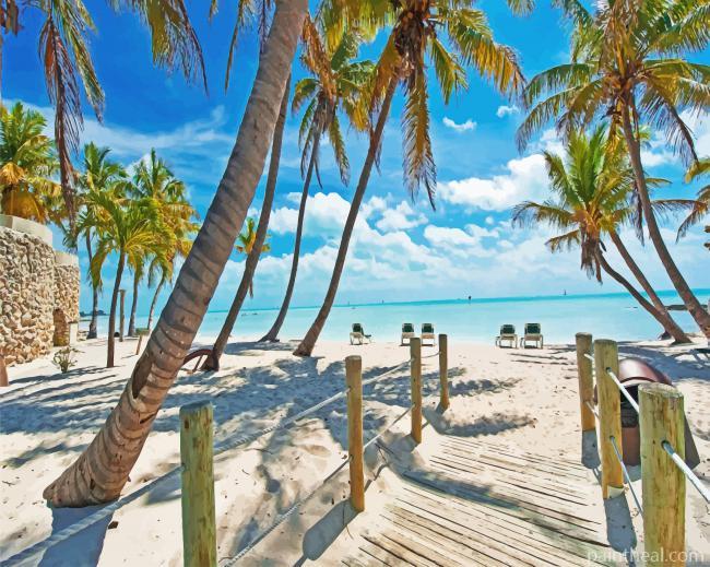 Florida Key West Painting By Numbers Kits