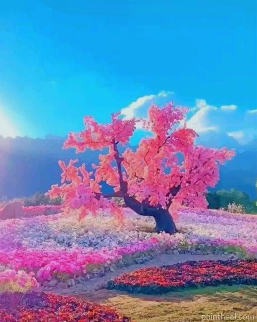 Dali Yunnan Cherry Blossom Painting By Numbers Kits