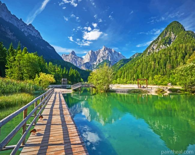 Slovenia Nature Painting By Numbers Kits