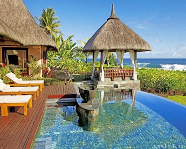 Mauritius Island Painting By Numbers Kits