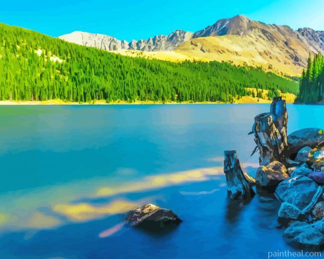 Colorado Landscape Painting By Numbers Kits