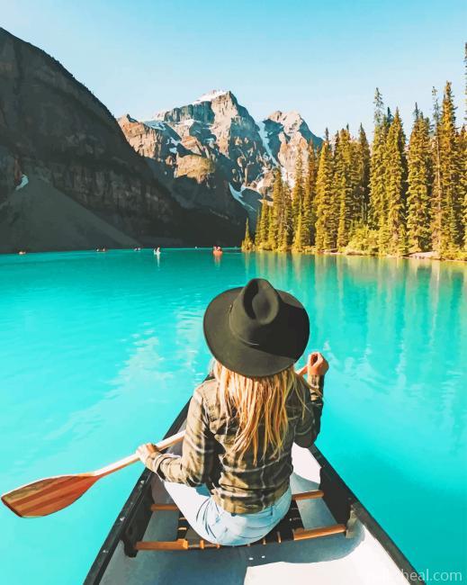 Moraine Lake Painting By Numbers Kits