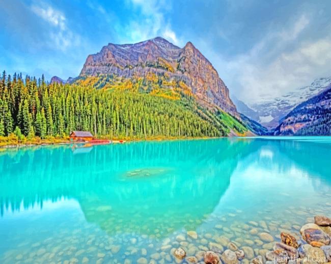 Lake Louise Painting By Numbers Kits