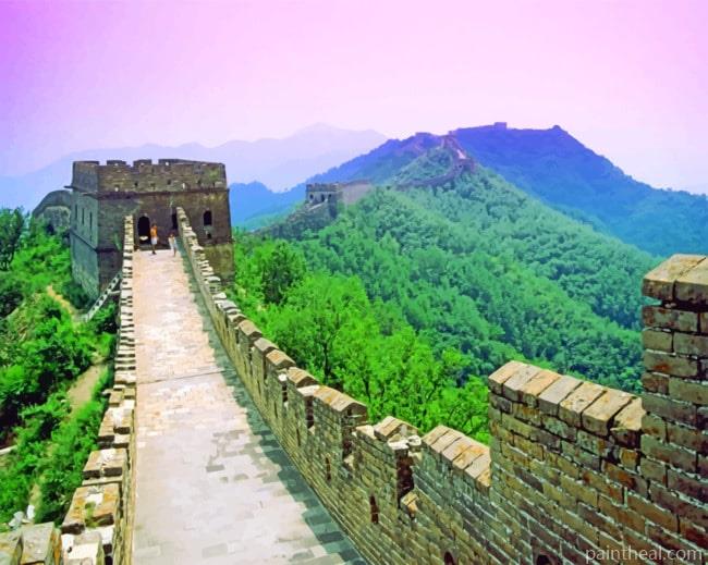 The Great Wall Of China Painting By Numbers Kits