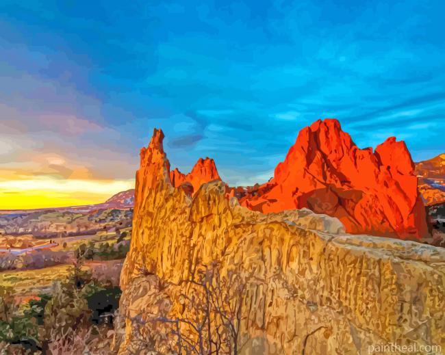 Colorado National Monuments Painting By Numbers Kits