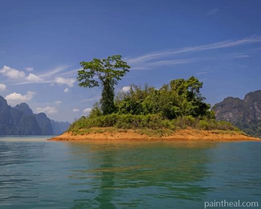 Thailand Island Painting By Numbers Kits