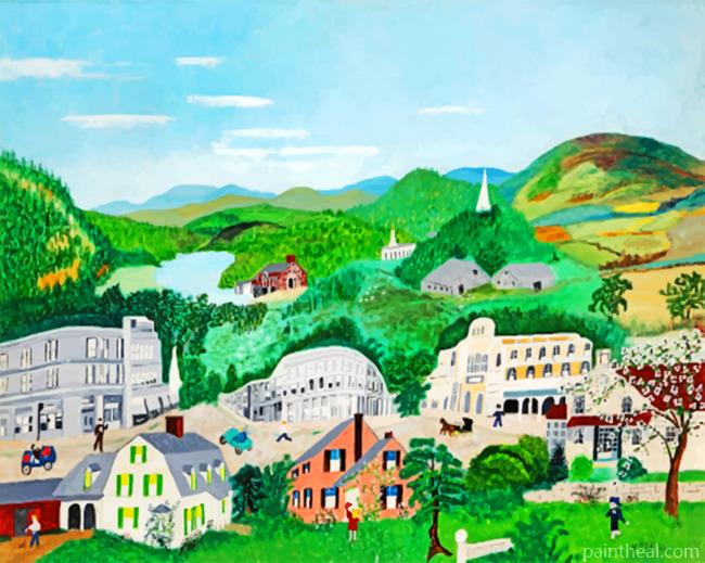Grandma Moses Painting By Numbers Kits