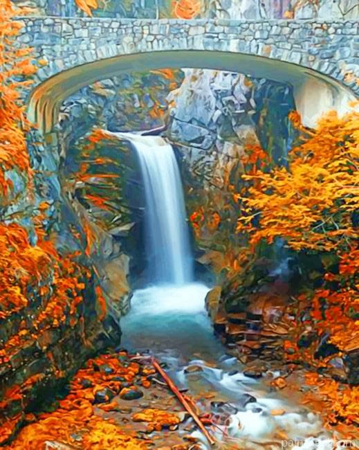 Mount Rainier National Park Washington State Painting By Numbers Kits