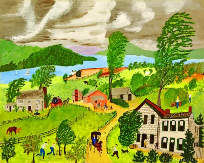 The Storm Painting By Numbers Kits