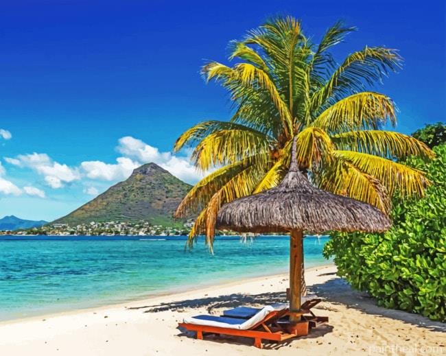 Mauritius East Africa Painting By Numbers Kits