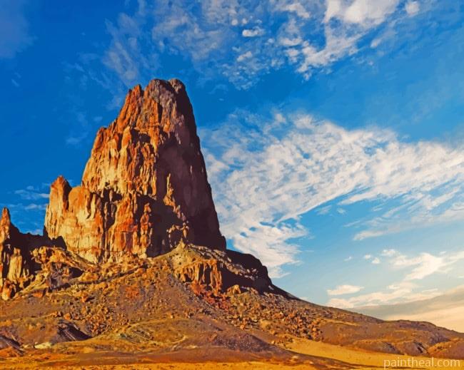 Mountain Desert Landscape Painting By Numbers Kits
