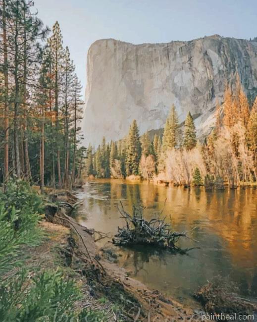 El Capitan Summit In California Painting By Numbers Kits