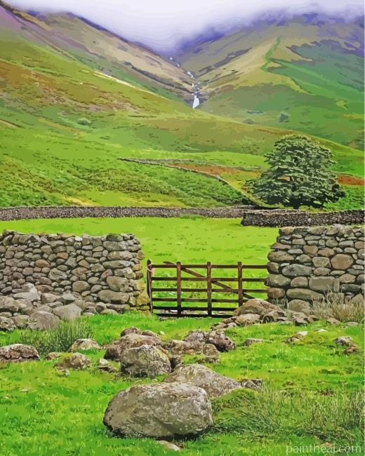 Irish Nature Painting By Numbers Kits