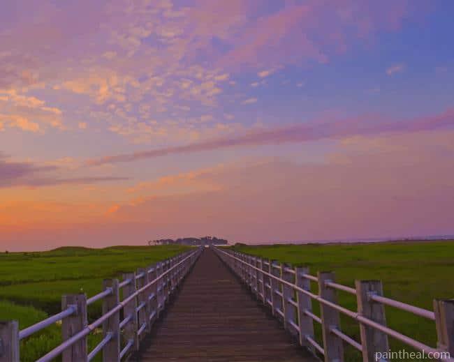 Nature Boardwalk Painting By Numbers Kits