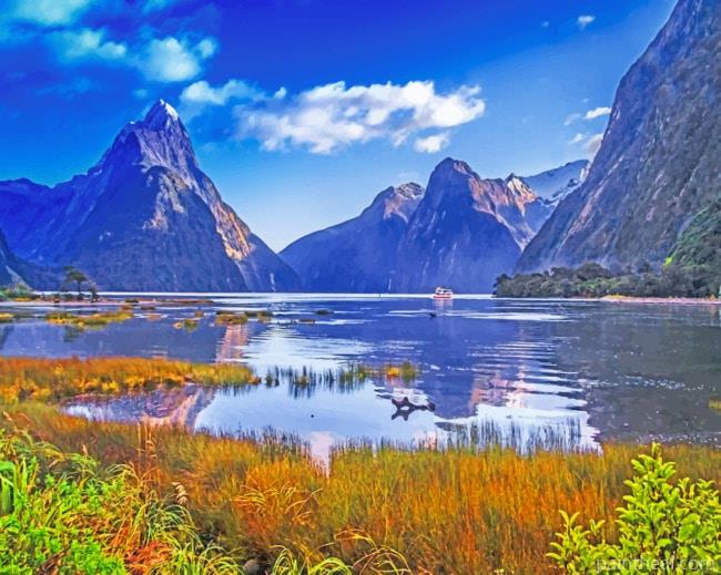 Milford Sound Painting By Numbers Kits