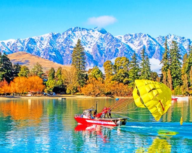 Queenstown Nature Painting By Numbers Kits