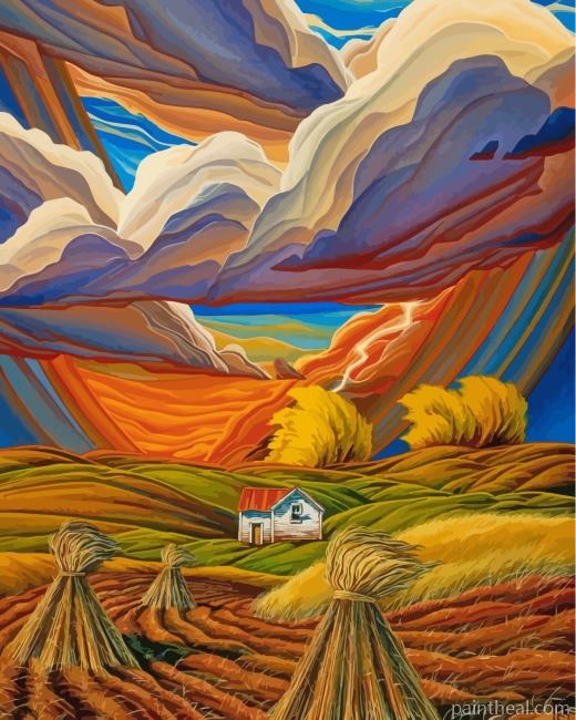 Southwest Landscape Painting By Numbers Kits