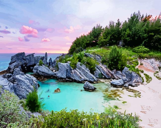 Sunrise Bermuda Painting By Numbers Kits