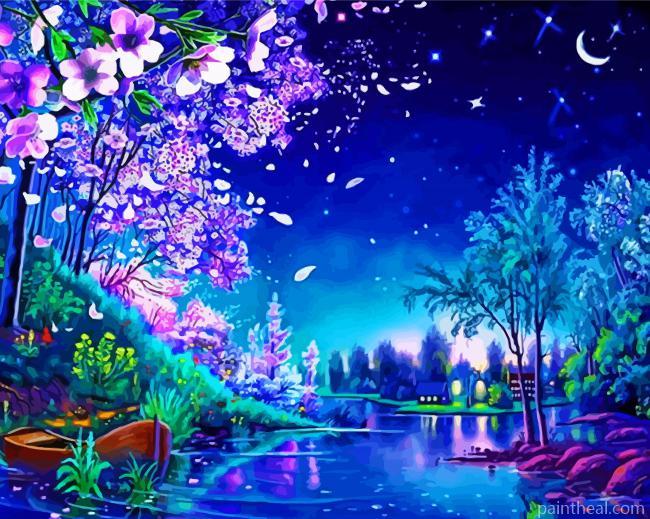 Fairy Tale Landscape Painting By Numbers Kits