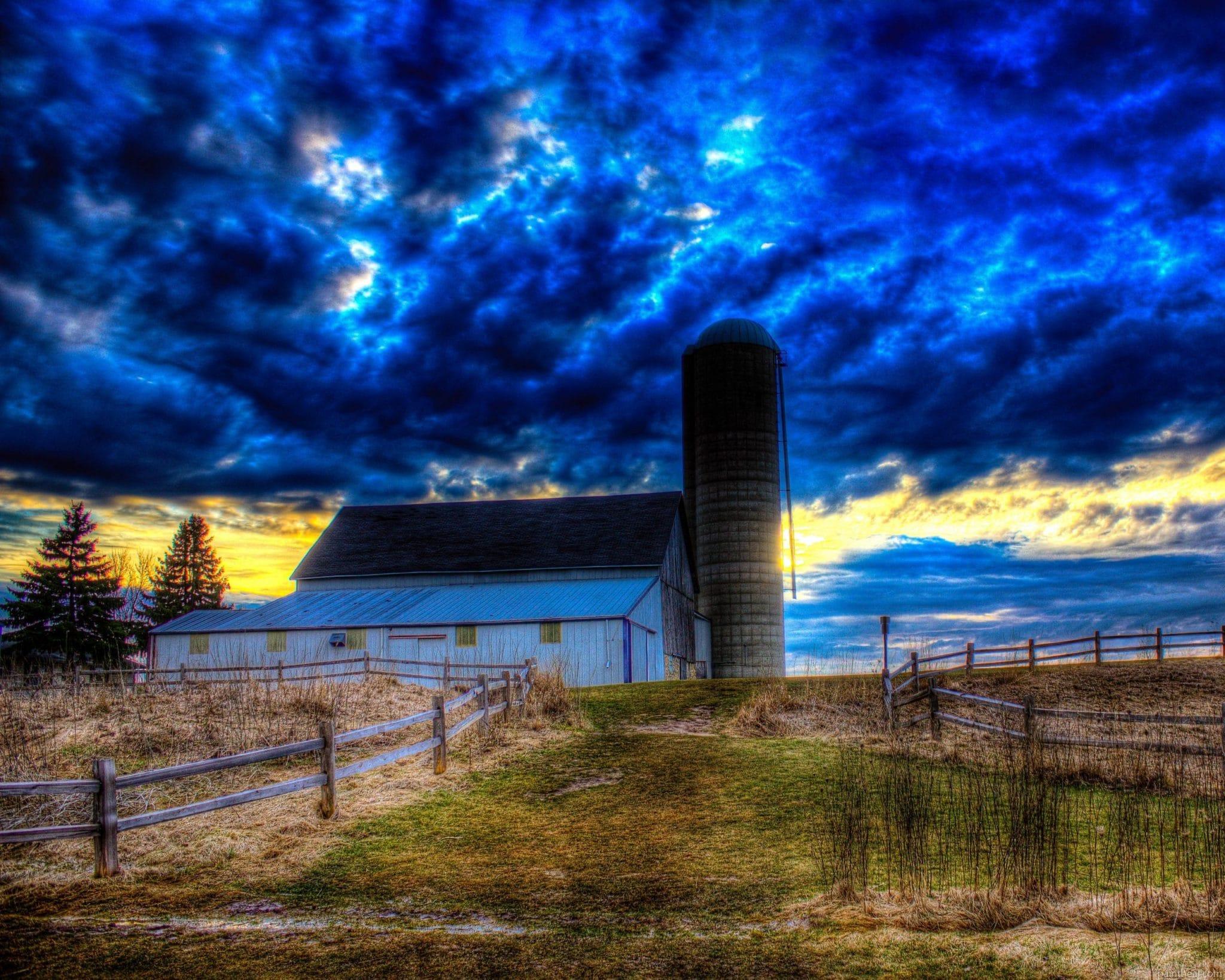 Abandoned Farm Barn Painting By Numbers Kits