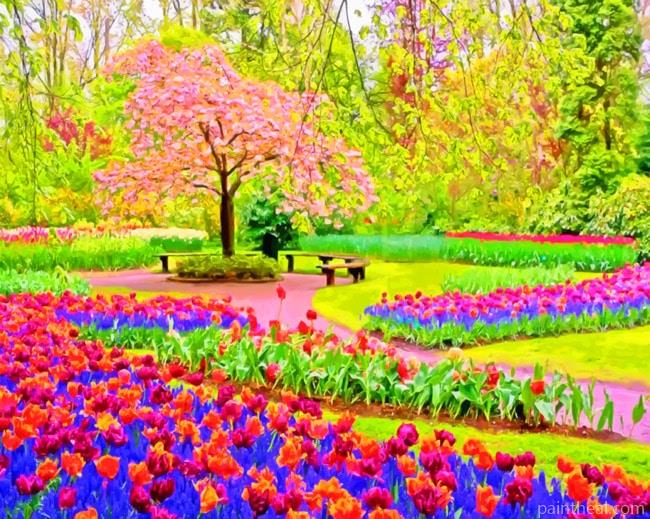 Spring Season Painting By Numbers Kits