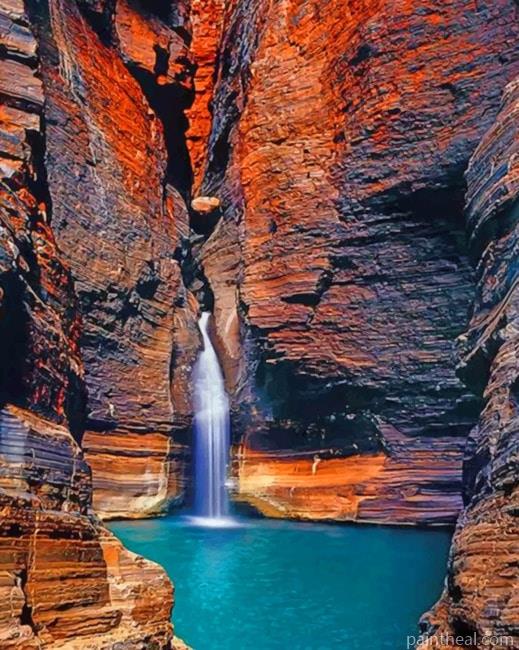 Karijini National Park Painting By Numbers Kits