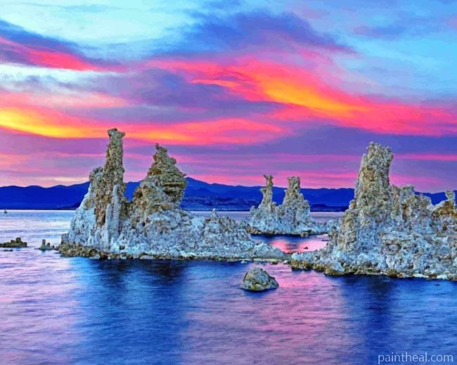 Mono Lake Painting By Numbers Kits