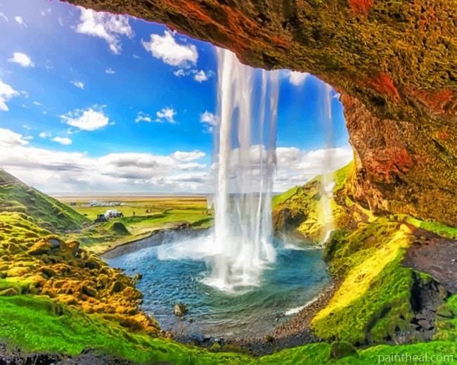 Seljalandsfoss Painting By Numbers Kits