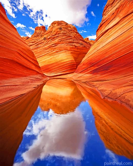 Vermilion Cliffs National Monument Painting By Numbers Kits