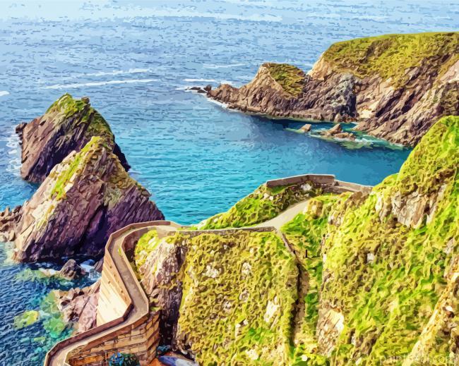 Ireland Ring Of Kerry Landscapes Painting By Numbers Kits