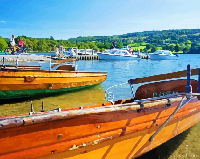 Windermere Lake Painting By Numbers Kits
