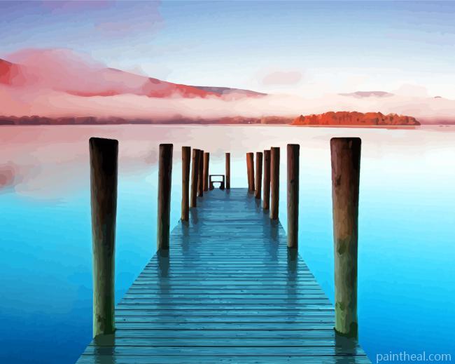 Windermere Lake England Painting By Numbers Kits