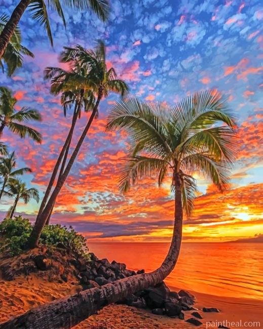 Aesthetic Sunset Painting By Numbers Kits