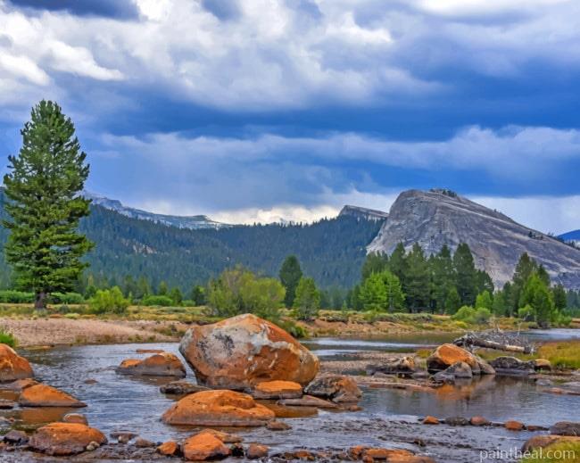 Yosemite National Park In California Painting By Numbers Kits