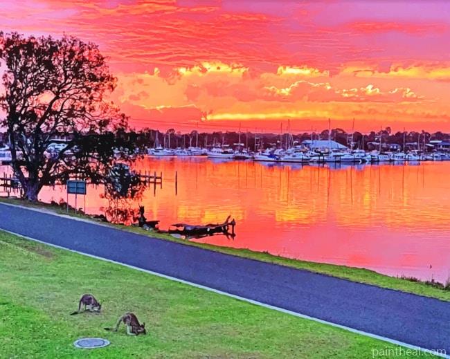 Beautiful Sunrise Painting By Numbers Kits