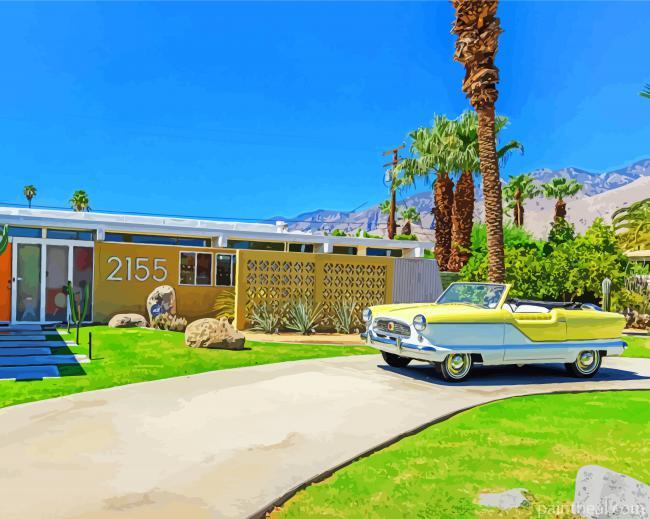 Palm Springs Painting By Numbers Kits