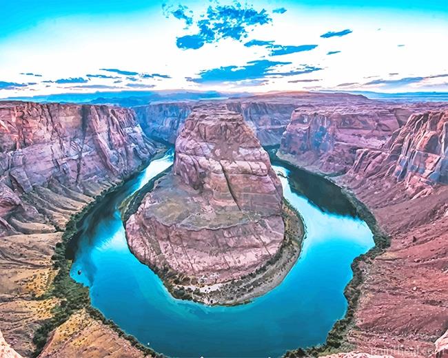 Glen Canyon National Recreation Area Painting By Numbers Kits