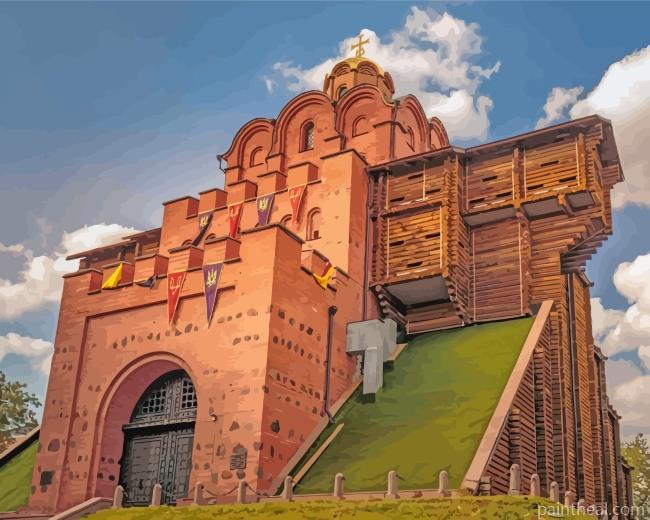 Golden Gate Ukraine Painting By Numbers Kits