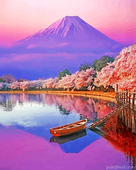 Hokkaido Japan Painting By Numbers Kits